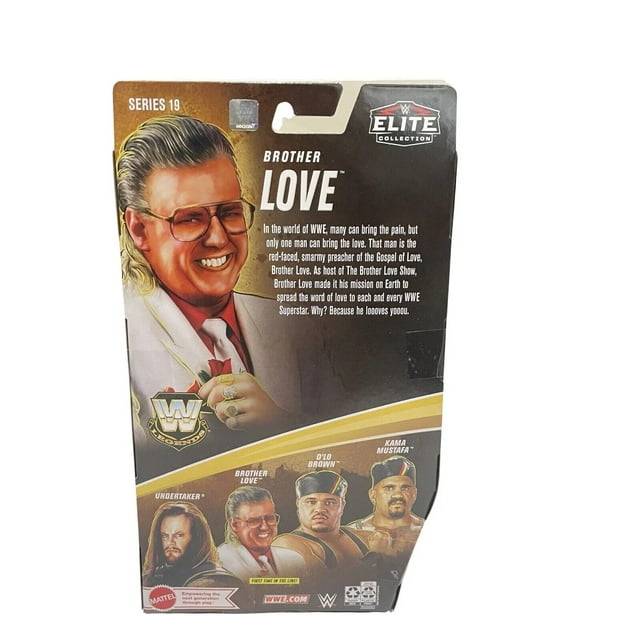 WWE Legends Elite Brother Love Action Figure