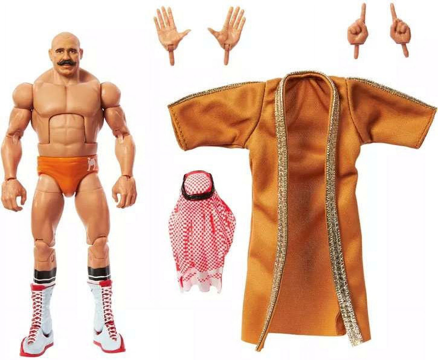 WWE Wrestling Elite Collection The Iron Sheik Action Figure (with Robe)