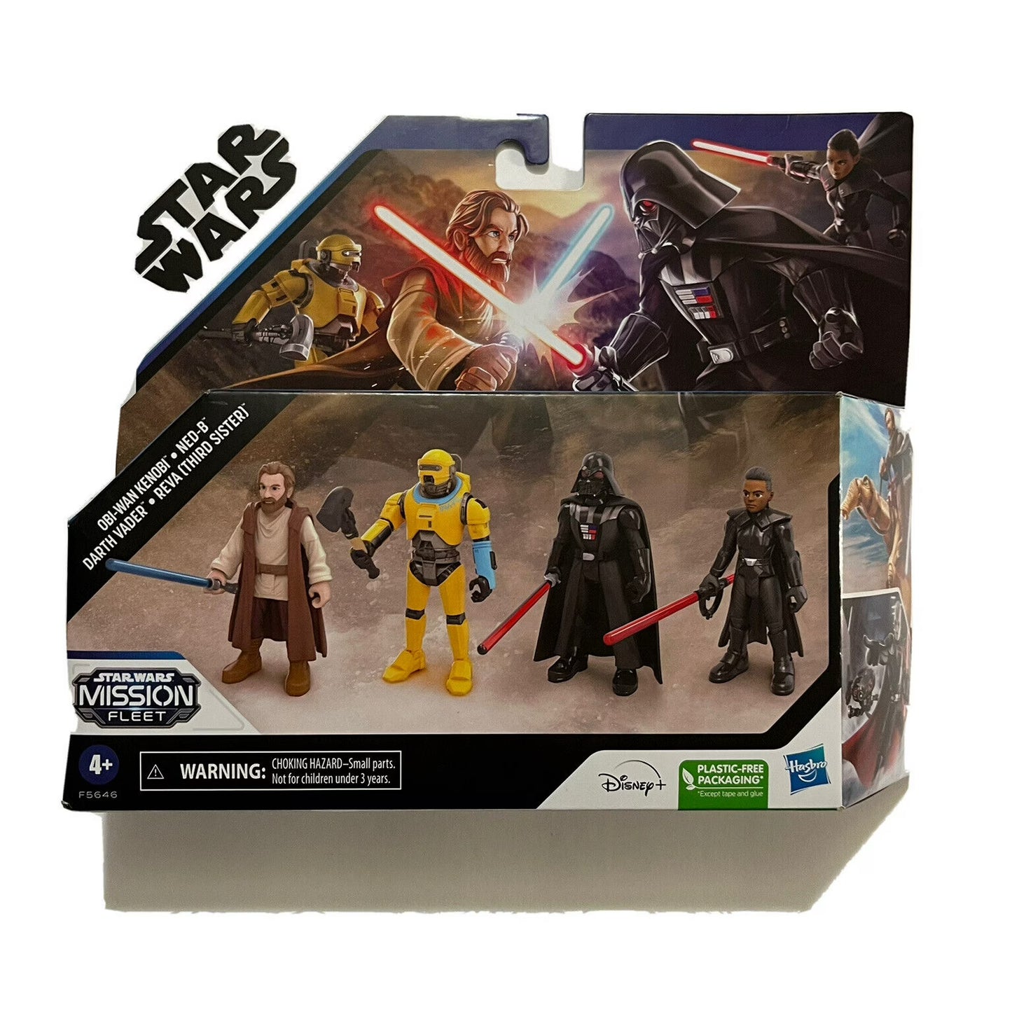 STAR WARS Mission Fleet 2.5-inch Scale Galactic Clash 4pk Toy F5646 Ages 4 and Up Fashions for Home