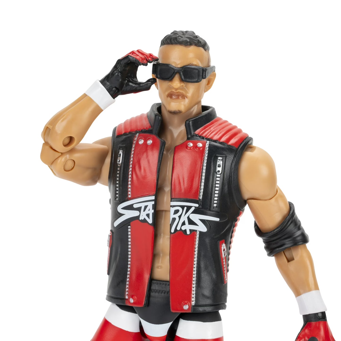 AEW Unrivaled Ricky Starks - 6 inch Figure with Entrance Vest, Sunglasses, and Alternate Hands (Walmart Exclusive) Fashions for Home