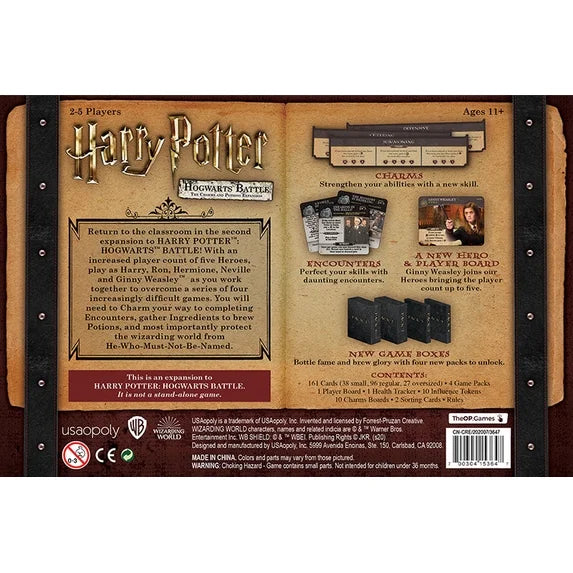 Harry Potter™: Hogwarts Battle™ – The Charms and Potions Expansion, by USAopoly Fashions for Home