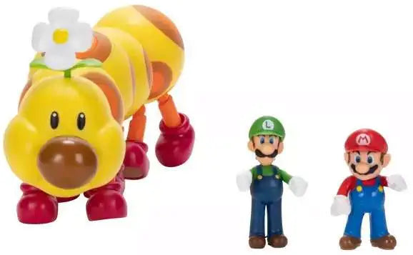 Super Mario Wiggler, Mario & Luigi Figure Set