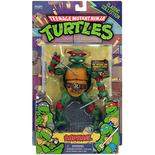 Teenage Mutant Ninja Turtles Classic Collection Action Figure, Raphael