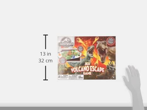 Spin Master Games Cardinal Industries 6044456 Jurassic World Volcano Escape Game, Multicolor Fashions for Home