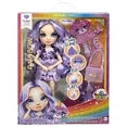 Rainbow High Violet with Slime Kit & Pet, 11” Doll, Purple, Ages 4+