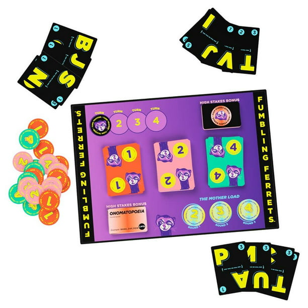 bicycle jkr1045020 fumbling ferrets board game