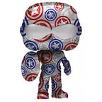 Funko POP! Marvel Captain America Vinyl Figure (Patriotic Age, Falcon & Winter Soldier)