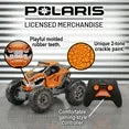 New Bright (1:18) Polaris RZR Battery Radio Remote Control Monster ATV, Orange 61875U for Children and Tweens