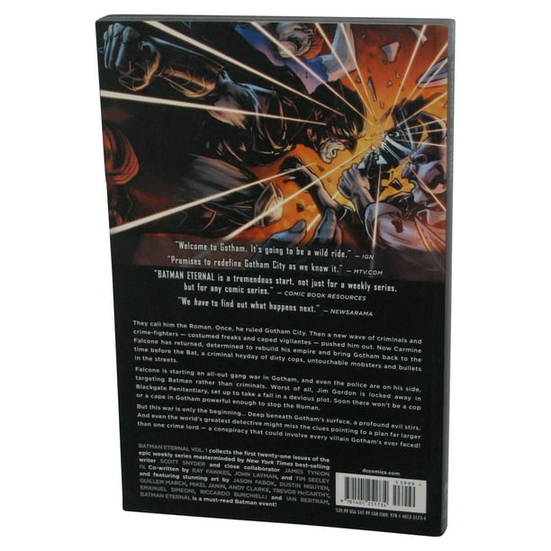 Batman Eternal Vol. 1 (The New 52) Paperback – December 2, 2014 by Scott Snyder (Author), Tim Seeley (Author), Jason Fabok (Illustrator) Fashions for Home