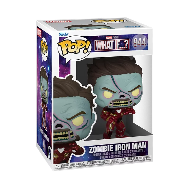Funko Pop! What If...? - Zombie Iron Man Vinyl Bobblehead
