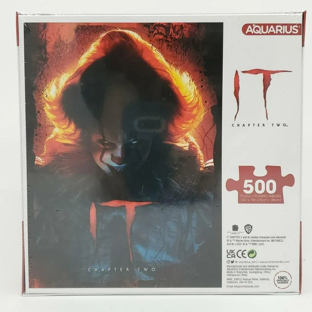 IT Pennywise Jigsaw Puzzle Horror Movie Stephen King 500 Piece Fashions for Home