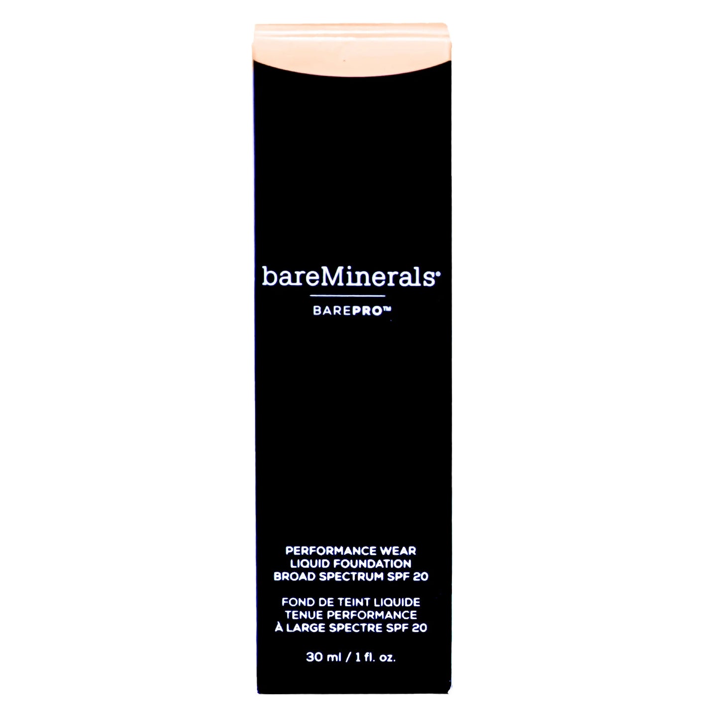 bareMinerals BarePRO Performance Wear Liquid Foundation SPF 20, Golden Ivory, 1 Oz
