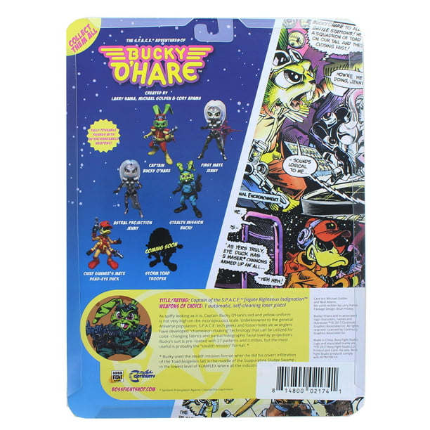 Bucky O Hare Wave 2 Action Figure | Stealth Mission Bucky
