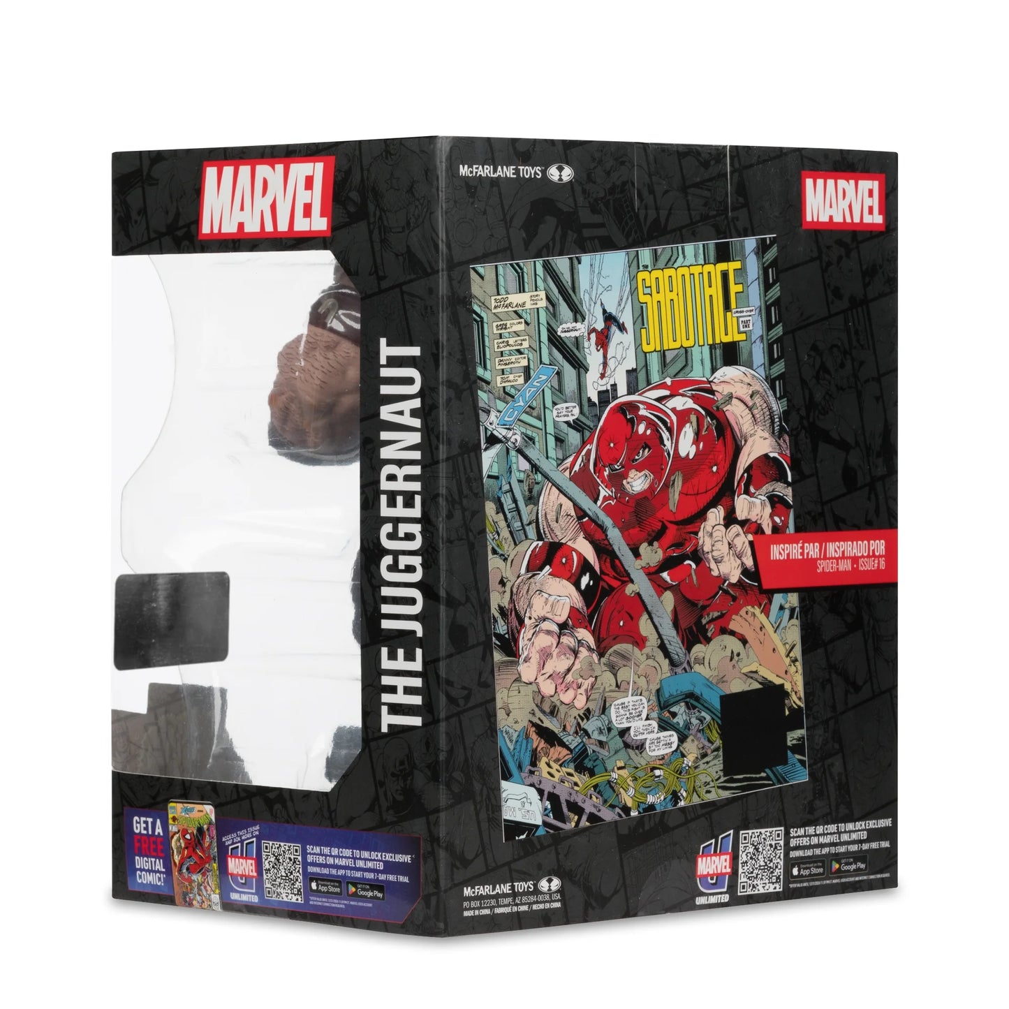 Marvel 1:10th - Action Figure - Juggernaut - McFarlane Toys Fashions for Home