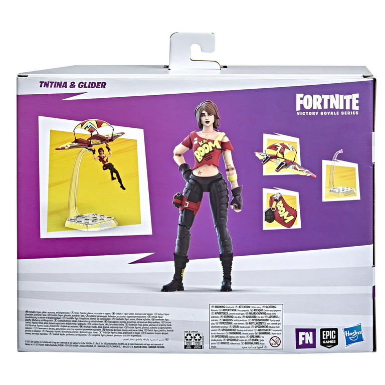 Fortnite Victory Royale Series TNTina with glider Collectible Action Figure