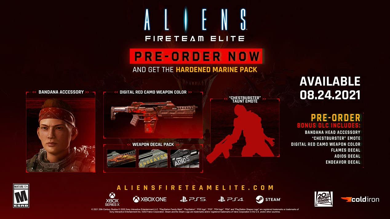 Aliens Fireteam Elite - PlayStation 4