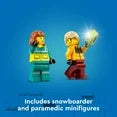 LEGO City Emergency Ambulance and Snowboarder Toy Vehicle Playset for Kids, Boarder and Paramedic Minifigures, Imaginative Pretend Play Winter Toy for Boys and Girls Ages 4 and Up, 60403 5 stars out of 26 reviews (5.0)| 26 ratings