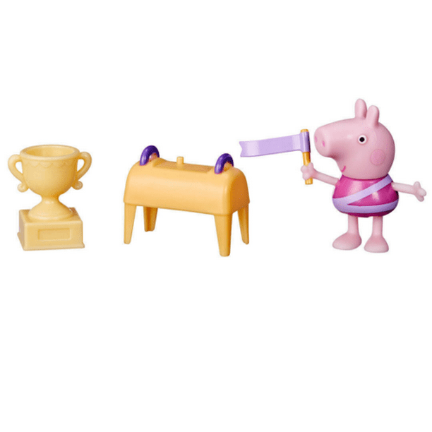 Peppa Pig- Peppa The Gymnast Toy Figure And Accessories - Fashions for Home