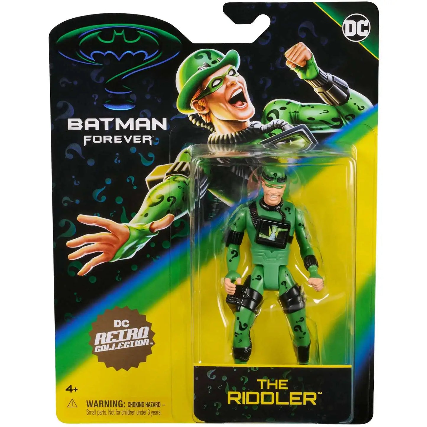 DC Comics Batman Jim Carrey as The Riddler Retro Action Figure Toy New