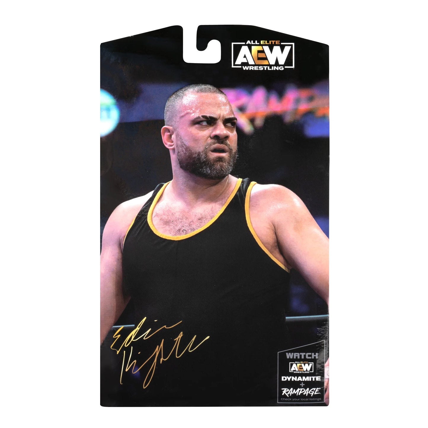 AEW Unrivaled Eddie Kingston - Exclusive 6 inch Figure with Entrance Shirt, Necklace, Ball Cap, and Alternate Head