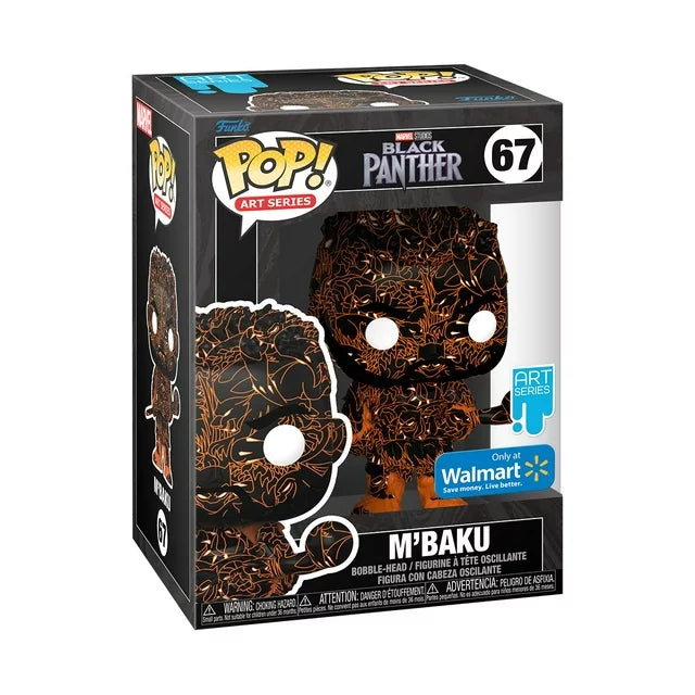 Funko Pop! Artist Series: Marvel Studios’ Black Panther Legacy - M'Baku Vinyl Bobblehead