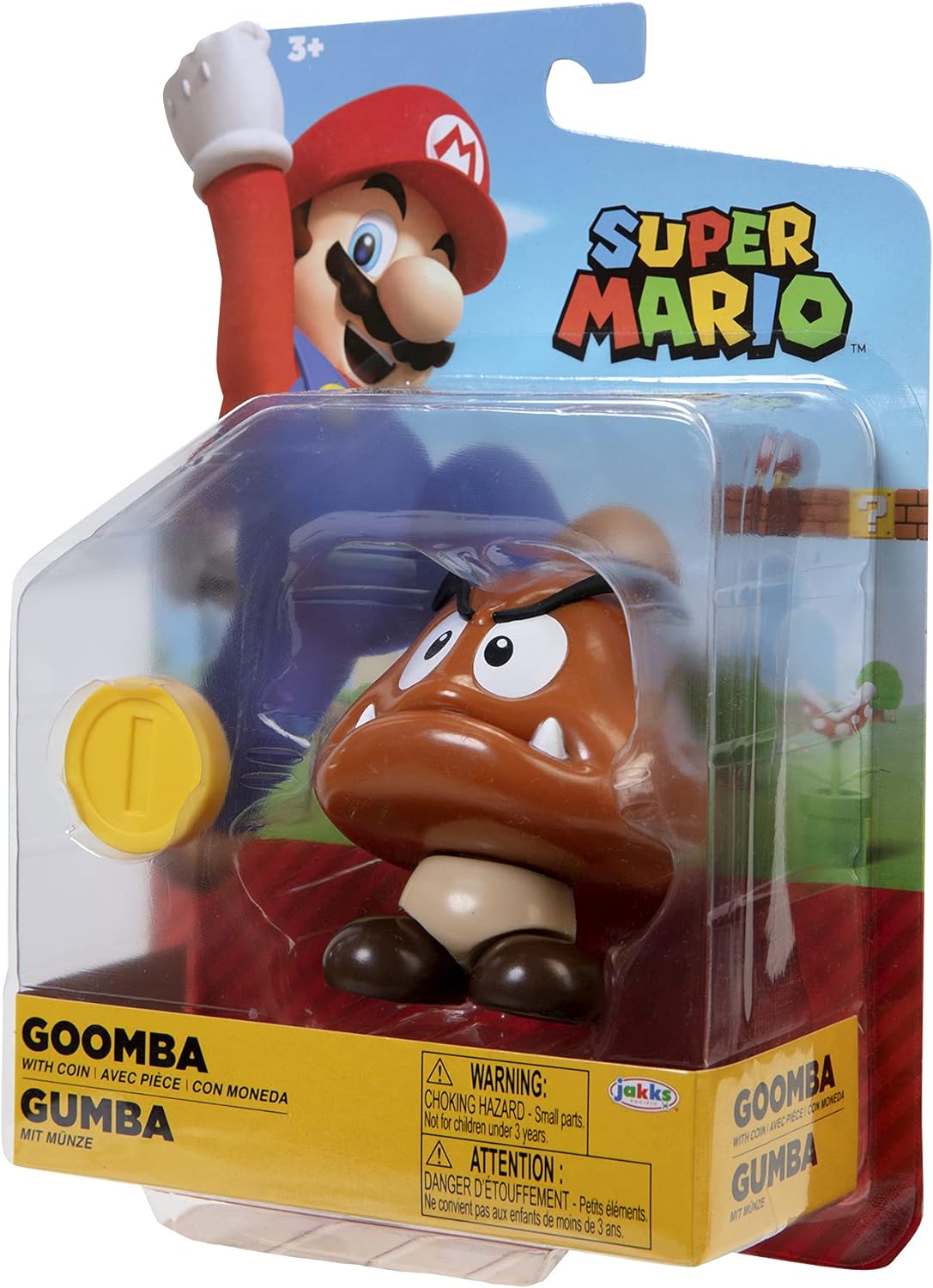 SUPER MARIO 4INCH Goomba with Coin Fashions for Home