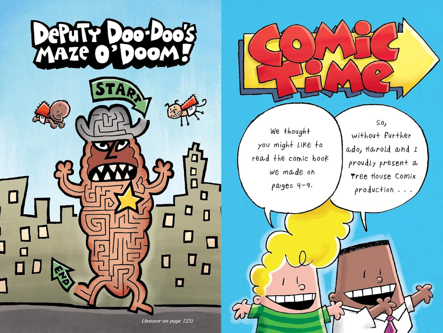 Dav Pilkey: The Captain Underpants Double-Crunchy Book o' Fun: Color Edition (from the Creator of Dog Man) (Hardcover)