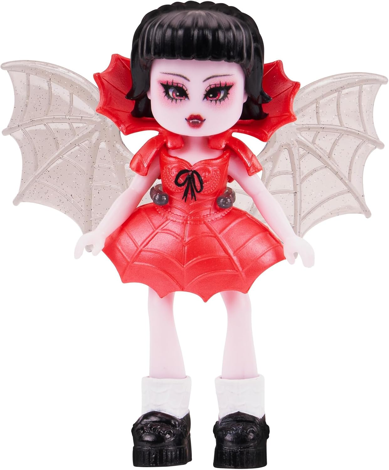 Royale High 3” Dark Fairy Fashion Doll - 1 Figure with 9 Fashion Accessories - Virtual Item Code Included - Series 1 Fashions for Home