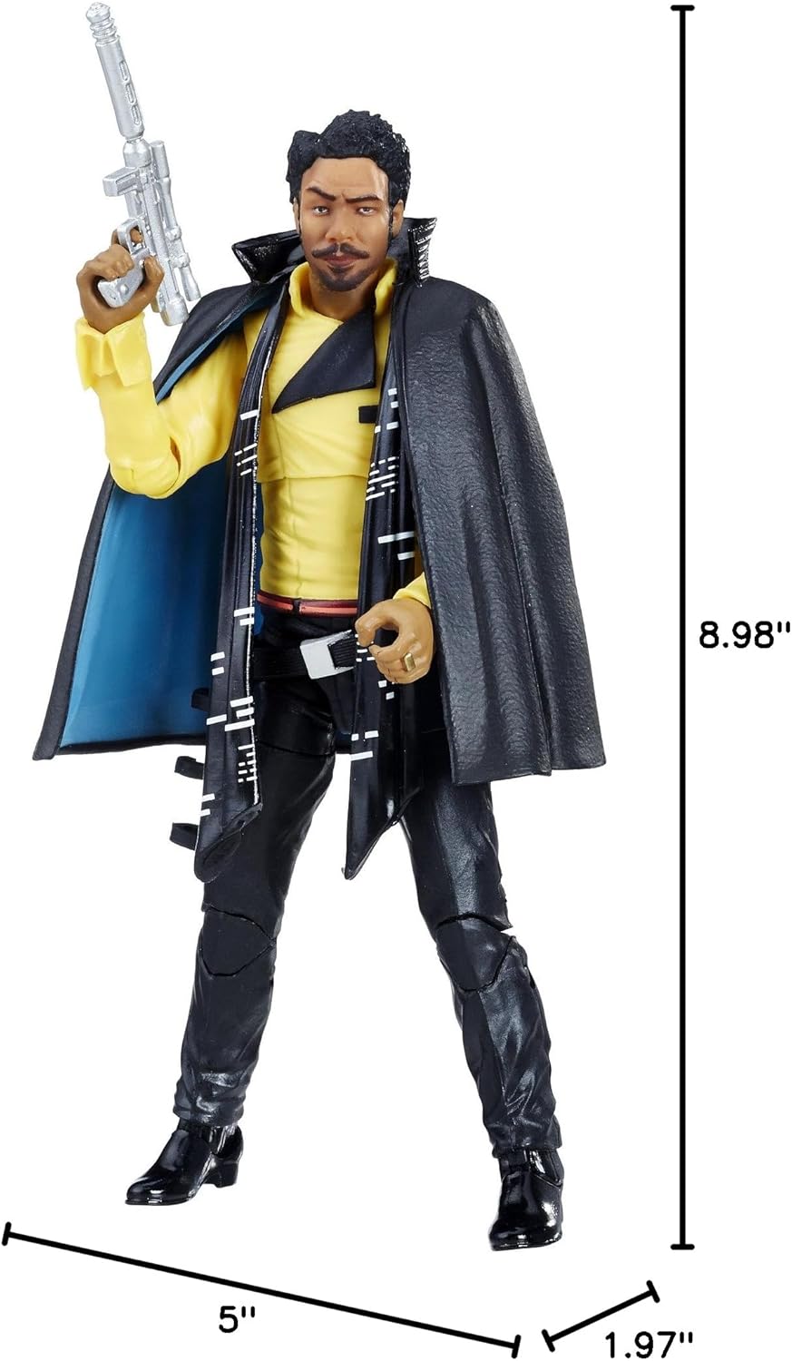Star Wars The Black Series Lando Calrissian 6-inch Figure - Fashions for Home