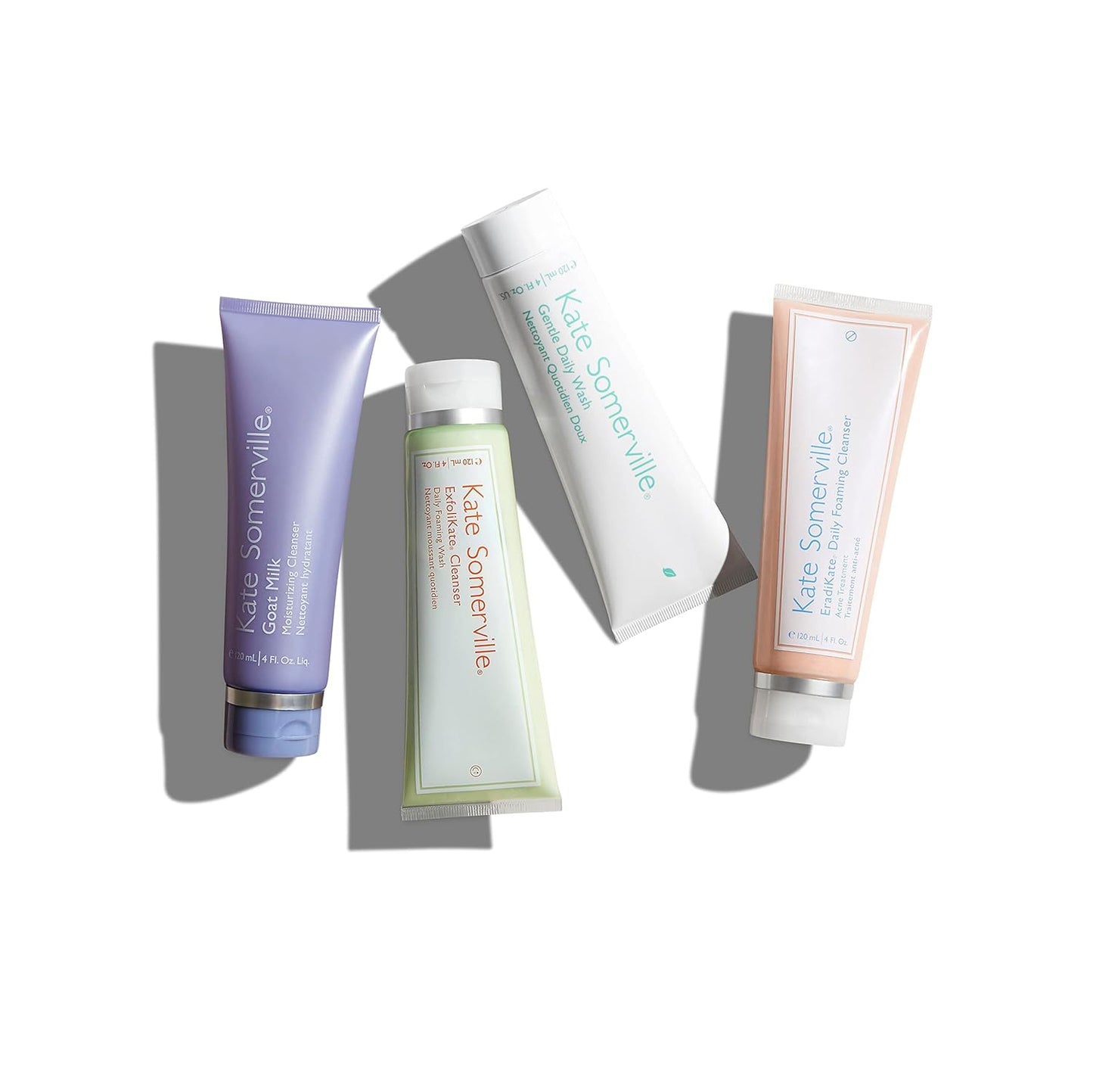 Kate Somerville Goat Milk Moisturizing Cleanser, Gentle Daily Face Wash, Relieves Dry Skin & Tightness, 4 Fl Oz C39