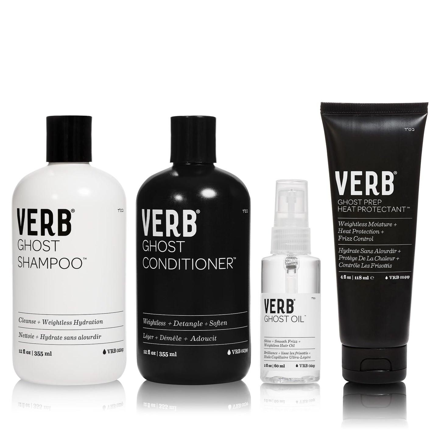 VERB Ghost Primer Heat Protectant - Infused with Morgina Oil - Frizz Control Heat Styling Cream - Vegan, No Parabens or Harmful Sulfates