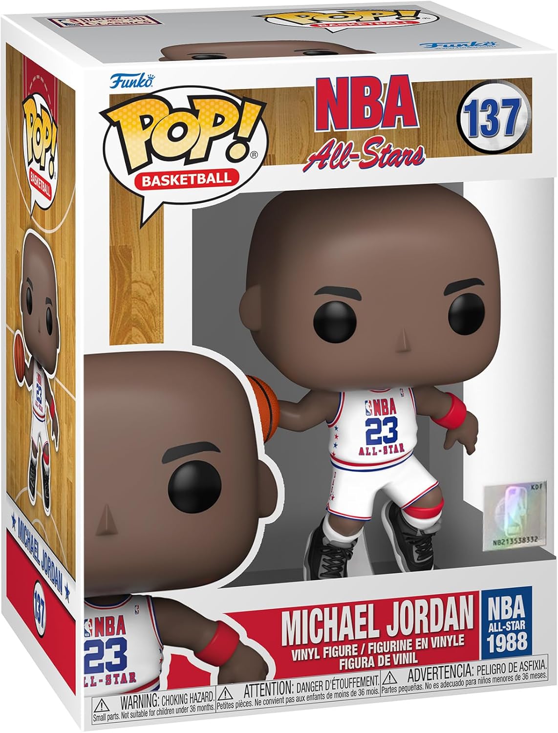 Funko Pop! NBA: Legends - Michael Jordan, 1988 All Star Game