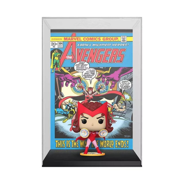 Funko POP! Comic Cover: Marvel Avengers 104 - Scarlet Witch Vinyl Collectible # 37 Fashions for Home
