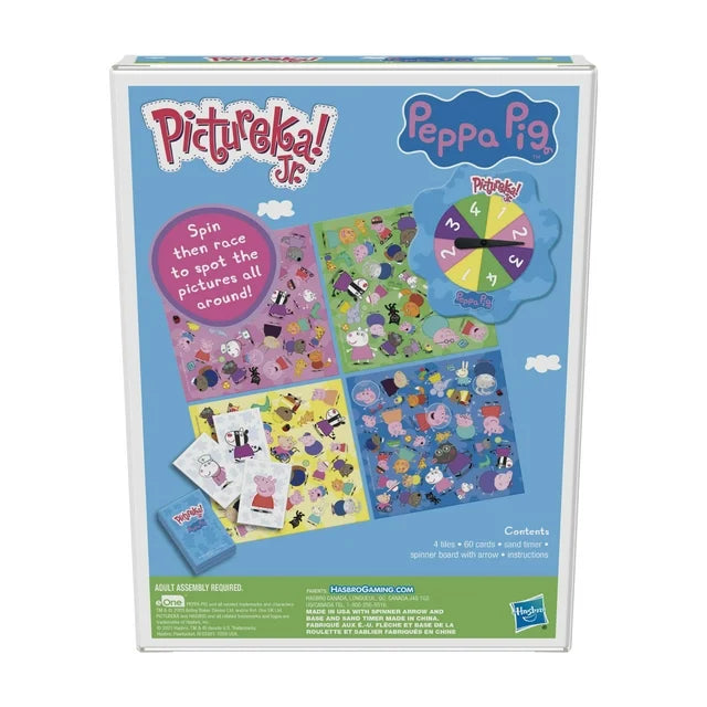 pictureka junior peppa pig game picture board game for preschoolers