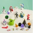 Disney Tim Burton's The Nightmare Before Christmas Advent Calendar, 24 Surprises, Ages 3 and up - Fashions for Home