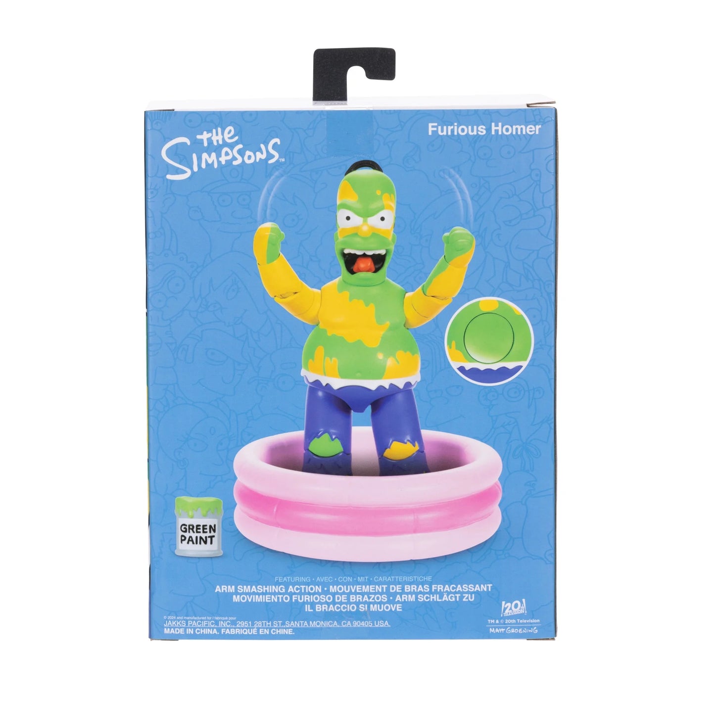 The Simpsons 5" Premium Furious Homer Fashions for Home
