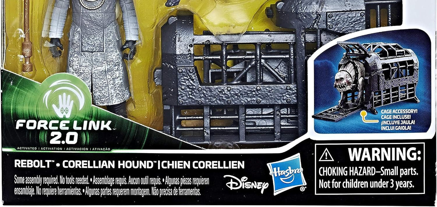 Star Wars Rebolt & Corellian Hound Force Link 2.0-activated 3.75 Inch Figures Fashions for Home