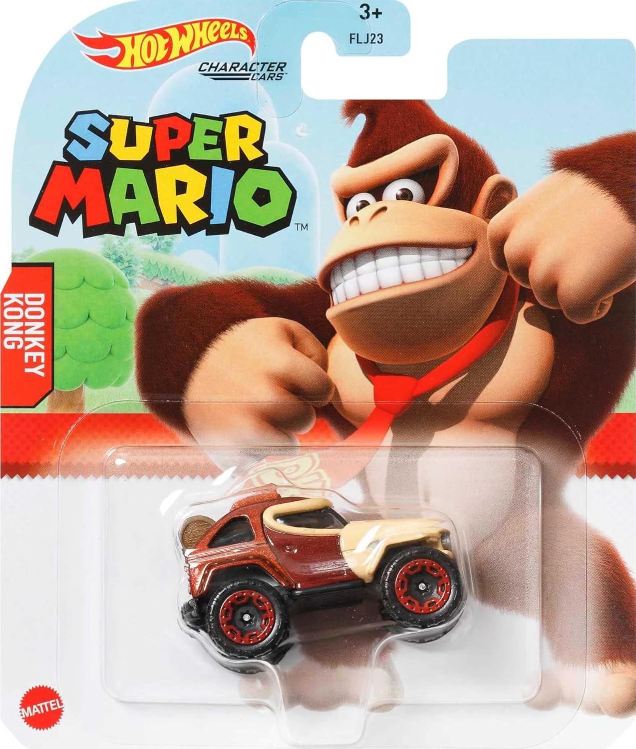 Hot Wheels Mario Brothers Donkey Kong Car Toy Fashions for Home