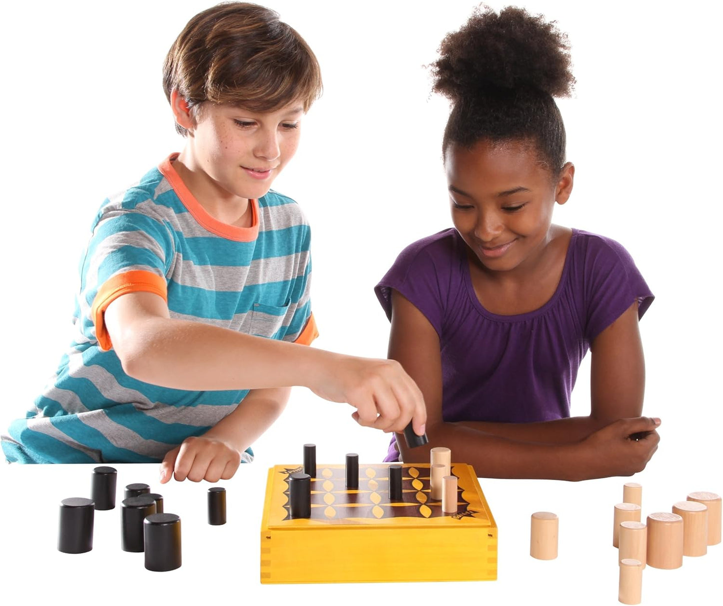 Gobblet! Abstract Strategy Board Game - Award Winning Kids or Adults Original All Wooden Board Game Fashions for Home