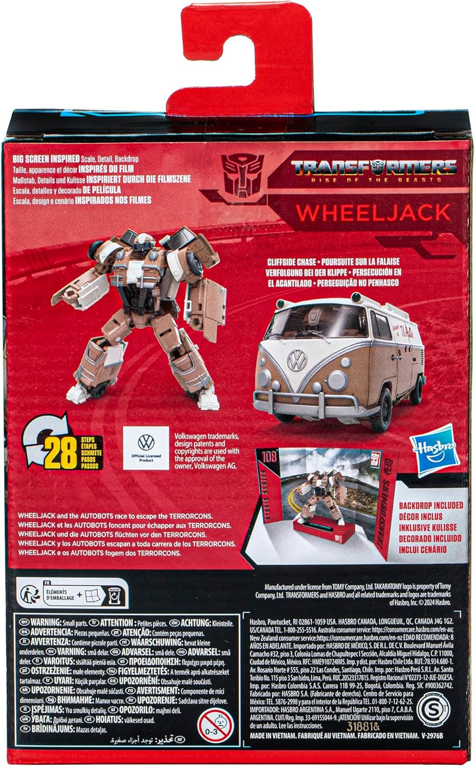 Transformers Toys Studio Series Deluxe Rise of The Beasts 108 Wheeljack, 4.5-inch Converting Action Figure, 8+ - Fashions for Home