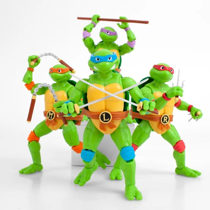 Teenage Mutant Ninja Turtles TMNT Raphael - The Loyal Subjects BST AXN 5" Action Figure Fashions for Home