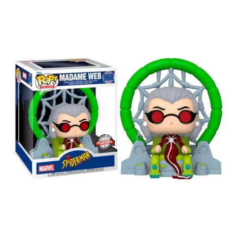 Funko POP! Marvel Spider-Man Animated Series Deluxe Madame Web #960 Exclusive