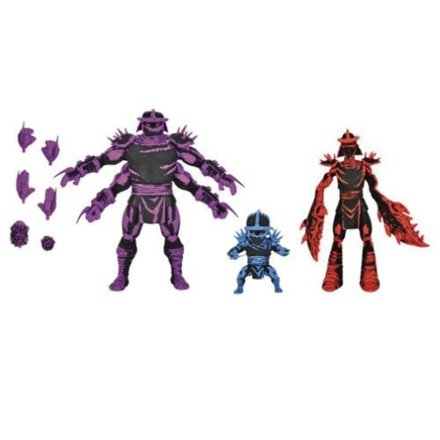 NECA Collectible Teenage Mutant Ninja Turtles Action Figure 10.00 x 4.00 in 3 Pack Fashions for Home