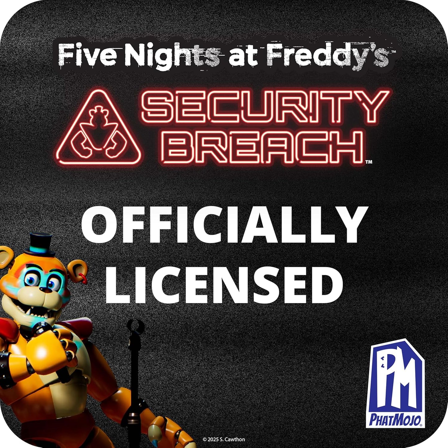 Five Nights at Freddy’S - Phat$tacks Mega Pizzaplex Deluxe Buildable Playset (454 Pieces, Series 1)