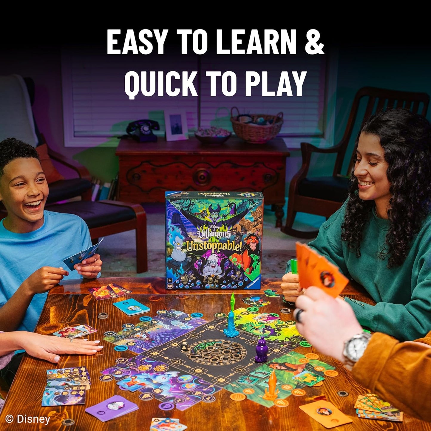 Ravensburger 24828 - Disney Villainous Unstoppable! - A Disney Villainous Family Game - Simple Board Game in The Villainous Universe for 2-4 Players Aged 7+ Fashions for Home