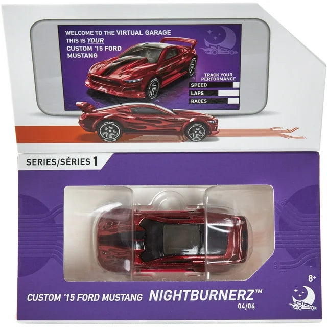Hot Wheels id Custom 15 Ford Mustang Die-Cast Vehicle