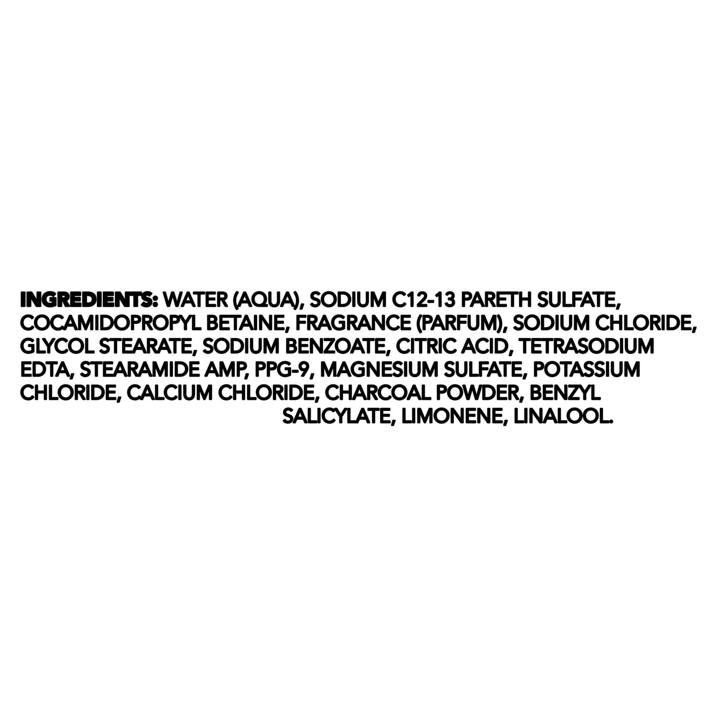 Degree Men Maximum Recovery Body Wash and Bath Soak Charcoal Extract 16 oz