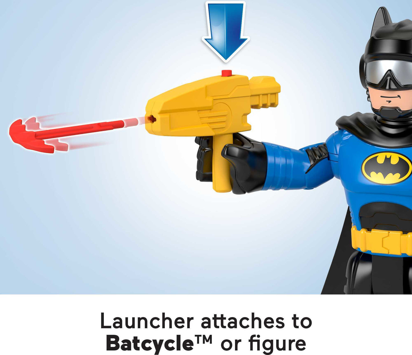 Imaginext DC Super Friends Batman Toys, XL Batcycle and Batman Figure, 10-inches - Fashions for Home