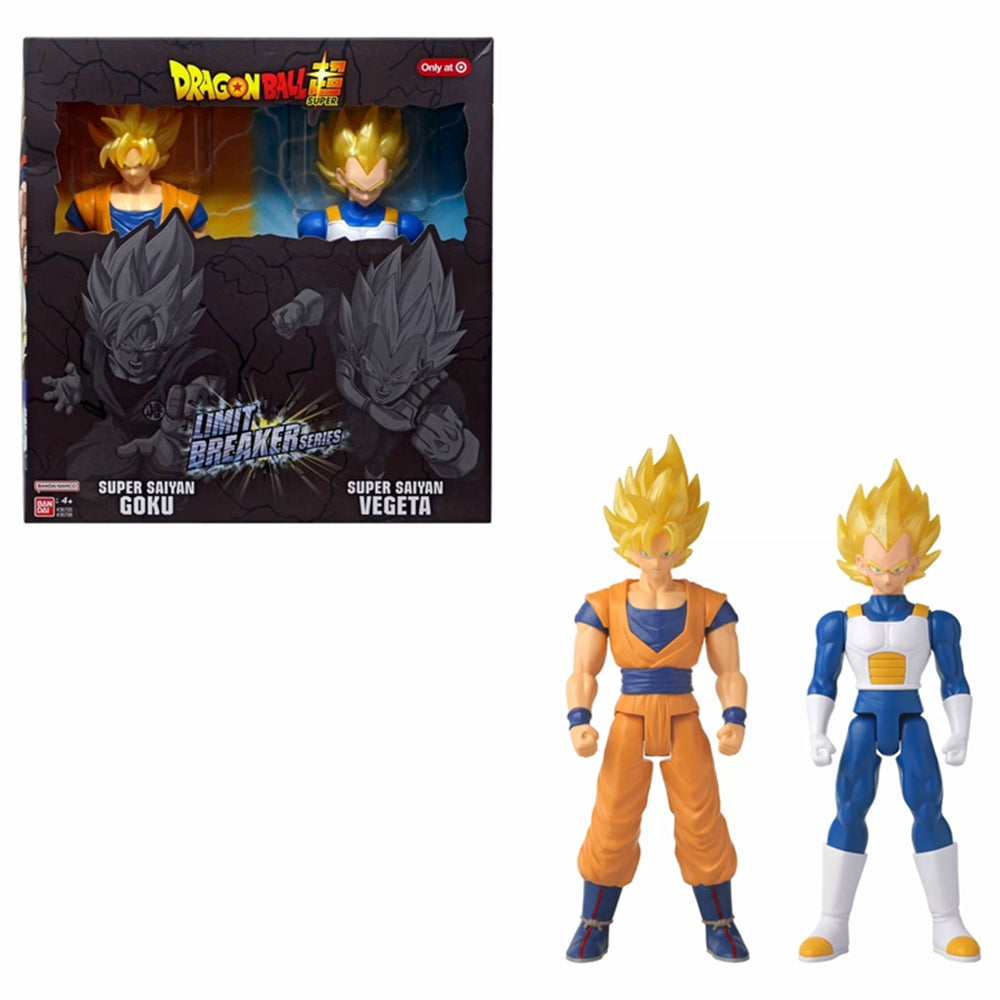 Dragon Ball Limit Breaker Super Saiyan Goku & Super Siayan Vegeta Action Figure Fashions for Home