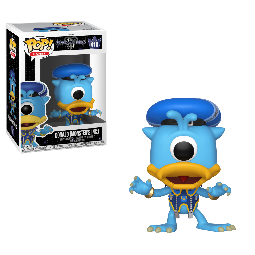 Funko POP! Disney: Kingdom Hearts 3 - Donald (Monsters Inc.) - Fashions for Home